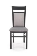 Halmar GERARD2 krzesło czarny / tap: velvet Monolith 85 (popiel)