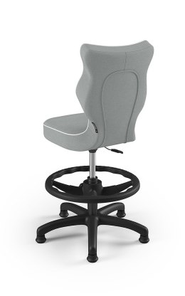 Entelo Petit Czarny JS03 rozmiar 4 WK+P - DOBRE KRZESŁO dla kręgosłupa, ortopedyczne - fotel obrotowy do biurka