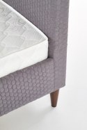 Halmar FLEXY łóżko tapicerowane popiel