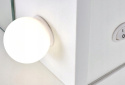 HALMAR toaletka HOLLYWOOD XL biała - płyta meblowa okleinowana / oświetlenie LED - lutro - szafka z szufladami