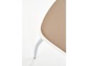 Halmar K210 krzesło cappucino / biały