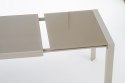 Halmar ARABIS stół rozkładany j.brąz/beżowy
