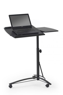 Halmar B14 stolik na laptopa MDF laminat, stal malowana czarny