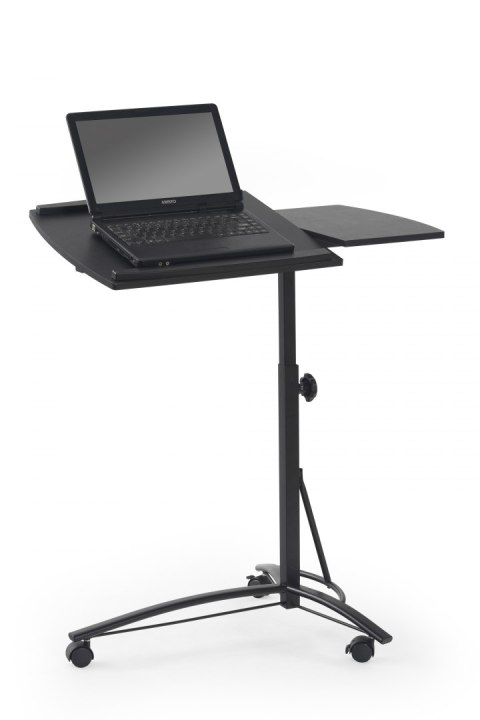Halmar B14 stolik na laptopa MDF laminat, stal malowana czarny Halmar B14 stolik na laptopa MDF laminat, stal malowana czarny