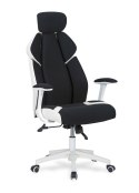 Halmar CHRONO fotel gabinetowy obrotowy biało-czarny Multiblock gamingowy krzesło do biurka Gamingowe Halmar CHRONO fotel gabinetowy obrotowy biało-czarny Multiblock gamingowy krzesło do biurka Gamingowe