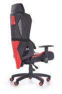 Halmar DOMEN fotel gabinetowy czarno - popielato - czerwony Halmar DOMEN fotel gabinetowy czarno - popielato - czerwony