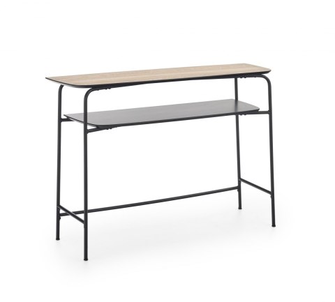 Halmar GENUA KN1 kosolka czarny / naturalny Halmar GENUA KN1 kosolka czarny / naturalny