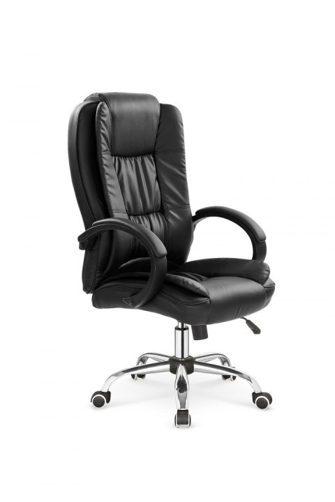 Halmar RELAX fotel gabinetowy obrotowy czarny ekoskóra TILT Halmar RELAX fotel gabinetowy obrotowy czarny ekoskóra TILT