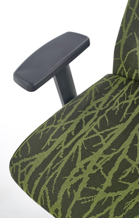 Halmar TROPIC fotel gabinetowy czarno-zielony Halmar TROPIC fotel gabinetowy czarno-zielony