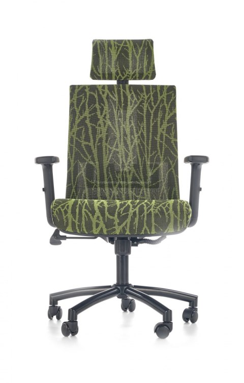Halmar TROPIC fotel gabinetowy czarno-zielony Halmar TROPIC fotel gabinetowy czarno-zielony