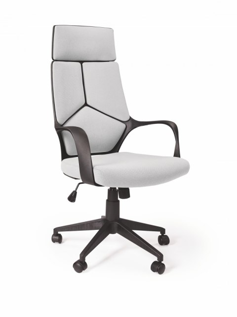 Halmar VOYAGER fotel gabinetowy czarny / jasny popiel Halmar VOYAGER fotel gabinetowy czarny / jasny popiel