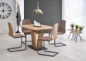 HALMAR stół BLACKY rozkładany dąb złoty 160-220x90 HALMAR stół BLACKY rozkładany dąb złoty 160-220x90