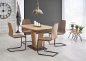 HALMAR stół BLACKY rozkładany dąb złoty 160-220x90 HALMAR stół BLACKY rozkładany dąb złoty 160-220x90