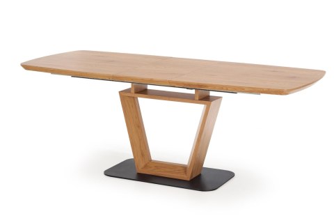 HALMAR stół BLACKY rozkładany dąb złoty 160-220x90 HALMAR stół BLACKY rozkładany dąb złoty 160-220x90