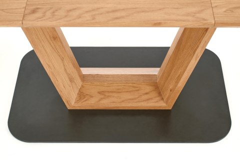 HALMAR stół BLACKY rozkładany dąb złoty 160-220x90 HALMAR stół BLACKY rozkładany dąb złoty 160-220x90