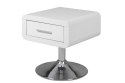 Actona ACTONA szafka COMFORT biała - MDF, chrom Actona ACTONA szafka COMFORT biała - MDF, chrom