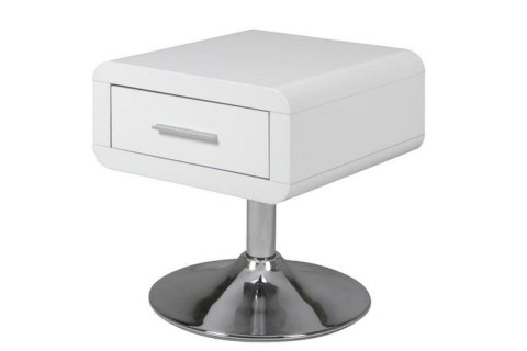 Actona ACTONA szafka COMFORT biała - MDF, chrom Actona ACTONA szafka COMFORT biała - MDF, chrom