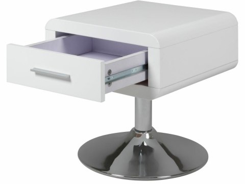 Actona ACTONA szafka COMFORT biała - MDF, chrom Actona ACTONA szafka COMFORT biała - MDF, chrom