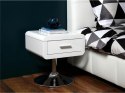 Actona ACTONA szafka COMFORT biała - MDF, chrom Actona ACTONA szafka COMFORT biała - MDF, chrom