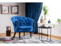 SIGNAL FOTEL PHILIPS VELVET GRANATOWY BLUVEL 86 - mobilny fotel z kółkami SIGNAL FOTEL PHILIPS VELVET GRANATOWY BLUVEL 86 - mobilny fotel z kółkami