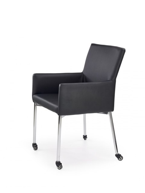 Halmar K256 krzesło na kółkach czarne Halmar K256 krzesło na kółkach czarne