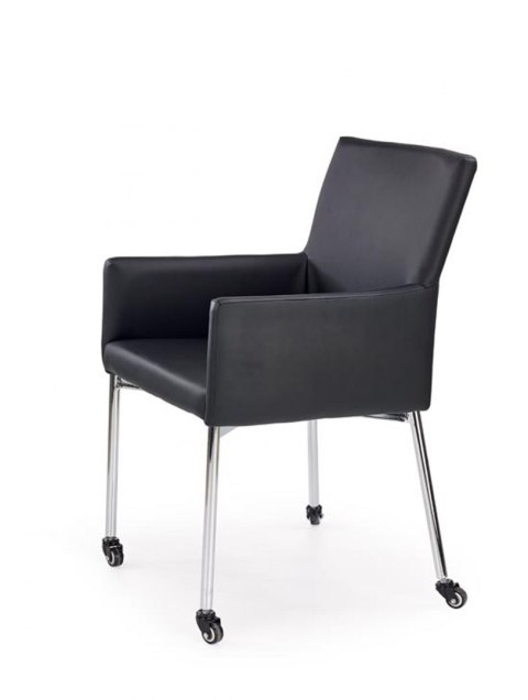 Halmar K256 krzesło na kółkach czarne Halmar K256 krzesło na kółkach czarne