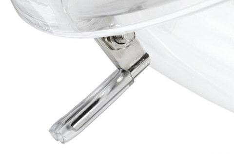 King Home Fotel BUBBLE STAND 2 poduszka czarna - akryl, chrom, ekoskóra King Home Fotel BUBBLE STAND 2 poduszka czarna - akryl, chrom, ekoskóra