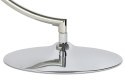 King Home Fotel BUBBLE STAND poduszka biała - podstawa chrom, korpus akryl, poduszka ekoskóra King Home Fotel BUBBLE STAND poduszka biała - podstawa chrom, korpus akryl, poduszka ekoskóra