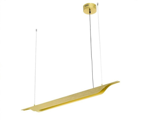 King Home Lampa wisząca VERTIGO złota - LED szczotkowane aluminium do domu biura lokalu hotelu King Home Lampa wisząca VERTIGO złota - LED szczotkowane aluminium do domu biura lokalu hotelu