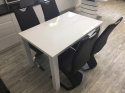STÓŁ RONALD Halmar PROSTOKĄTNY BIAŁY 120x80 MDF lakierowany NIEROZKŁADANY DO JADALNI DO KUCHNI DO LOKALU STÓŁ RONALD Halmar PROSTOKĄTNY BIAŁY 120x80 MDF lakierowany NIEROZKŁADANY DO JADALNI DO KUCHNI DO LOKALU