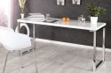 Invicta Interior INVICTA biurko VERK 140x60 białe MDF lakierowany, nogi stal chromowana Invicta Interior INVICTA biurko VERK 140x60 białe MDF lakierowany, nogi stal chromowana