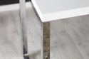 Invicta Interior INVICTA biurko VERK 140x60 białe MDF lakierowany, nogi stal chromowana Invicta Interior INVICTA biurko VERK 140x60 białe MDF lakierowany, nogi stal chromowana