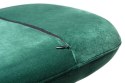 King Home Fotel EGG CLASSIC VELVET BLACK zielony - welur, podstawa czarna