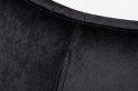 King Home Fotel EGG SZEROKI VELVET BLACK czarny.50 - welur, podstawa czarna King Home Fotel EGG SZEROKI VELVET BLACK czarny.50 - welur, podstawa czarna
