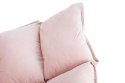 King Home Fotel bujany tapicerowan SWING VELVET jasny róż z poduszką odpinaną korpus metal stelaż stal miedziany drewniane płozy King Home Fotel bujany tapicerowan SWING VELVET jasny róż z poduszką odpinaną korpus metal stelaż stal miedziany drewniane płozy