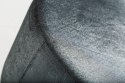 Invicta Interior INVICTA Pufa BAROCK VELVET srebrna - złota podstawa Invicta Interior INVICTA Pufa BAROCK VELVET srebrna - złota podstawa
