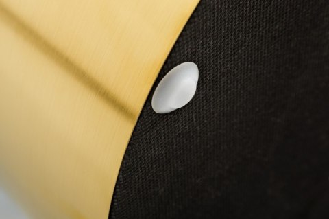 Invicta Interior INVICTA Pufa BAROCK VELVET srebrna - złota podstawa Invicta Interior INVICTA Pufa BAROCK VELVET srebrna - złota podstawa