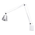 King Home Kinkiet RAYON ARM WALL biały - LED, klosz z akrylu