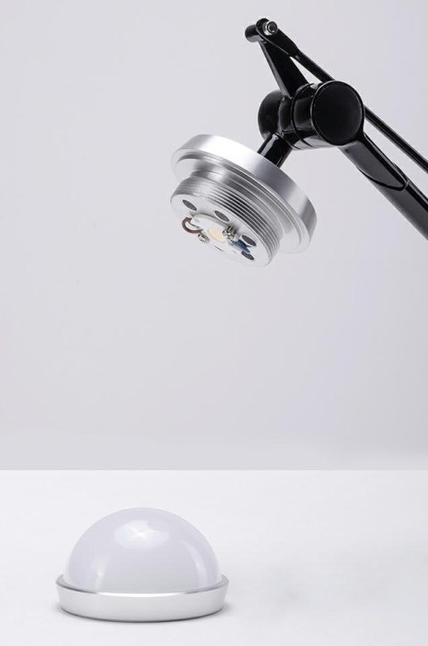 King Home Kinkiet RAYON ARM WALL czarny - LED, klosz z akrylu King Home Kinkiet RAYON ARM WALL czarny - LED, klosz z akrylu