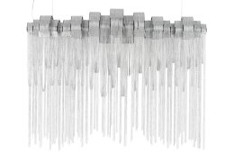 King Home Lampa wisząca LED CADENA aluminium stal 8xG9