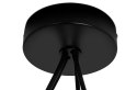 King Home Lampa wisząca EYE 4 czarna - LED, aluminium do salonu jadalni korytarza hotelu restauracji King Home Lampa wisząca EYE 4 czarna - LED, aluminium do salonu jadalni korytarza hotelu restauracji