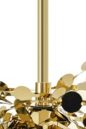 LAMPA wisząca MONETE SINGLE - metal ZŁOTY BŁYSZCZĄCY 3xG9 King Home do jadalni salonu restauracji LAMPA wisząca MONETE SINGLE - metal ZŁOTY BŁYSZCZĄCY 3xG9 King Home do jadalni salonu restauracji