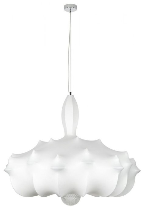 King Home Lampa wisząca RAGNATELA 180 biała - kompozyt King Home Lampa wisząca RAGNATELA 180 biała - kompozyt