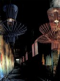 King Home Lampa wisząca STRAW szara - stal węglowa King Home Lampa wisząca STRAW szara - stal węglowa
