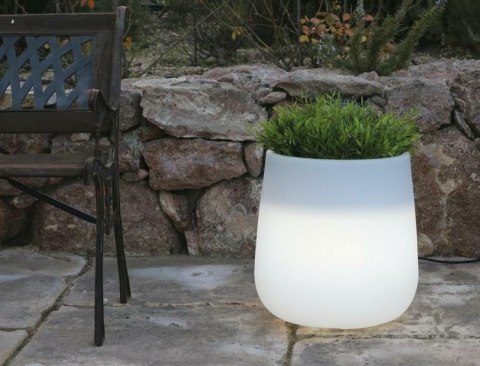 New Garden NEW GARDEN donica CAMELIA 40 C biała - LED New Garden NEW GARDEN donica CAMELIA 40 C biała - LED