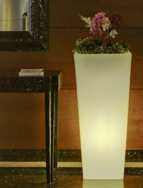 New Garden NEW GARDEN donica MELISA 50 C biała - LED New Garden NEW GARDEN donica MELISA 50 C biała - LED