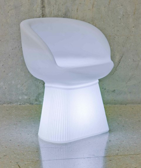 New Garden NEW GARDEN fotel MALLORCA SOLAR biały - LED RGB, sterowanie pilotem do wnętrz i na zewnątrz New Garden NEW GARDEN fotel MALLORCA SOLAR biały - LED RGB, sterowanie pilotem do wnętrz i na zewnątrz