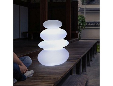 New Garden NEW GARDEN lampa ogrodowa BALANS C biała - LED New Garden NEW GARDEN lampa ogrodowa BALANS C biała - LED