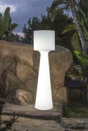 New Garden NEW GARDEN lampa ogrodowa GRACE 140 B biała polietylen - LED RGB, wbudowana bateria z pilotem New Garden NEW GARDEN lampa ogrodowa GRACE 140 B biała polietylen - LED RGB, wbudowana bateria z pilotem