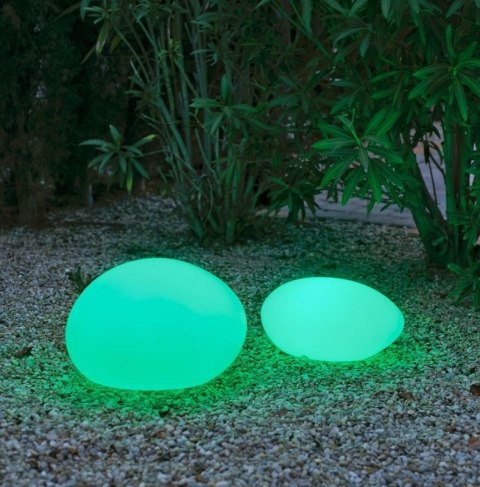 New Garden NEW GARDEN lampa ogrodowa PETRA 60 SOLAR biała - LED, sterowanie pilotem New Garden NEW GARDEN lampa ogrodowa PETRA 60 SOLAR biała - LED, sterowanie pilotem